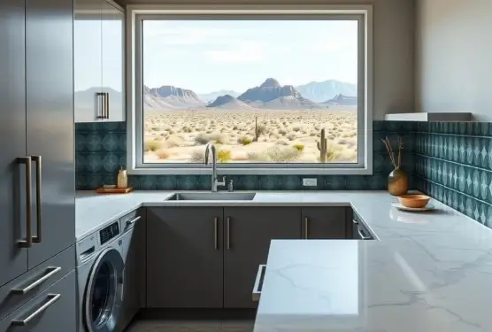 Granite Laundry Room Coutertop